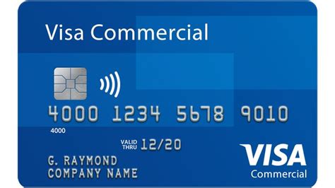 Commercial Visa Card .